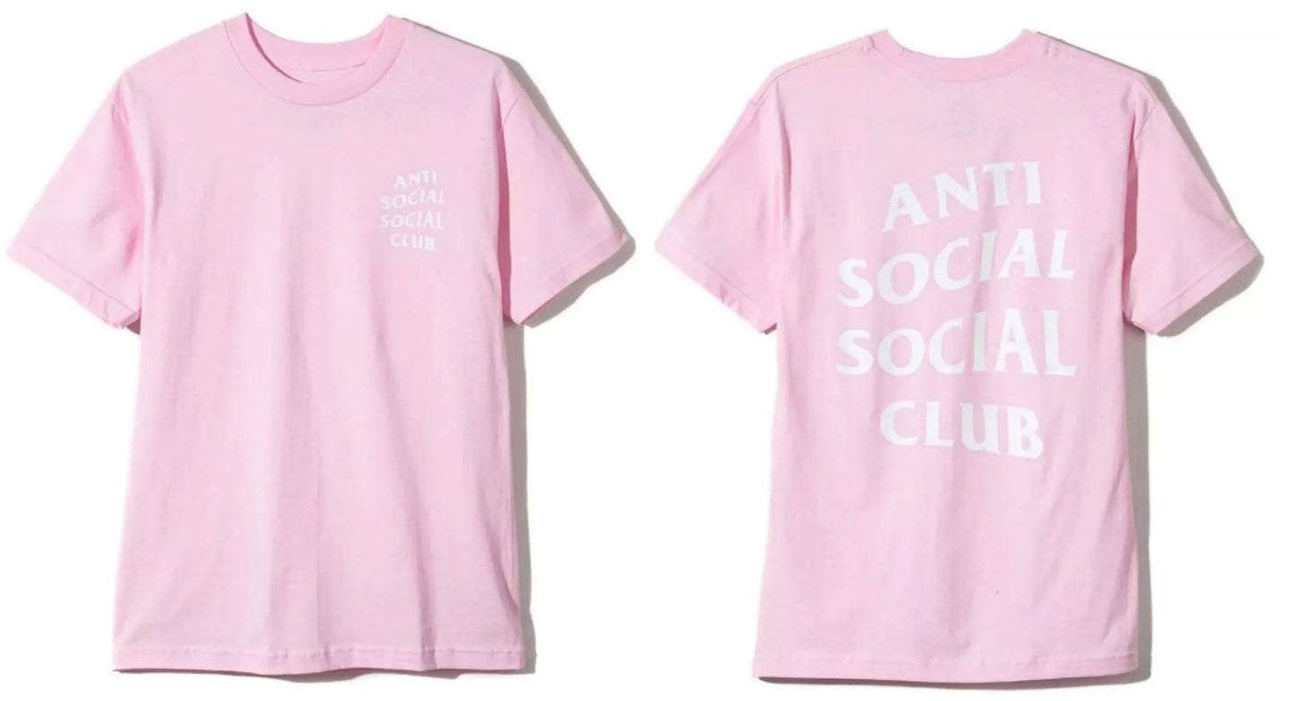 Anti Social Social Club Logo 2 T-shirt Pink