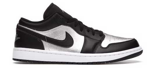 Jordan 1 Low SE Black Metallic Silver (W)