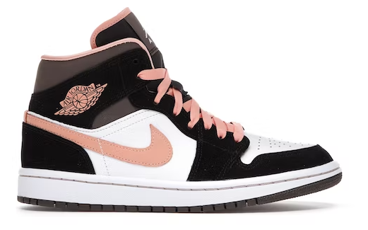 Jordan 1 Mid Peach Mocha (W)