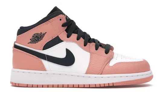 Jordan 1 Mid Pink Quartz (GS)