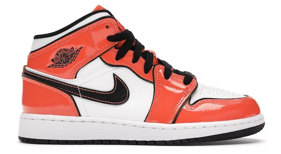 Jordan 1 Mid Turf Orange