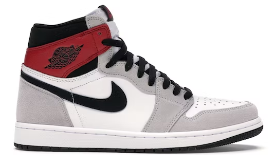 Jordan 1 Retro High Light Smoke Grey