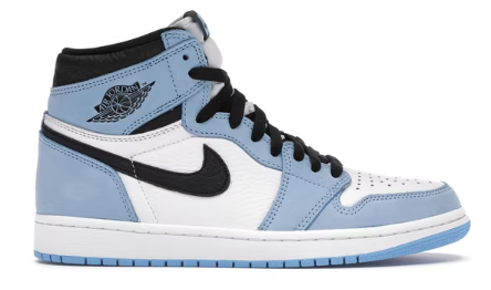 Jordan 1 Retro High White University Blue Black