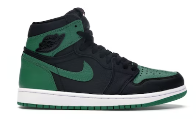 Jordan 1 Retro High Pine Green Black