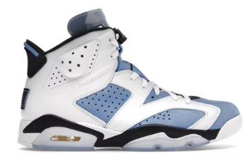 Jordan 6 Retro UNC White