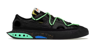 Nike Blazer Low Off-White Black Electro Green