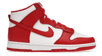 Nike Dunk High Championship White Red