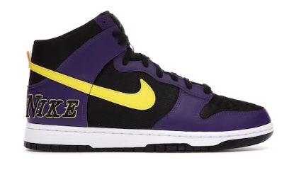 Nike Dunk High EMB Lakers