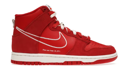 Nike Dunk High First Use Red