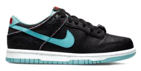 Nike Dunk Low SE Barber Shop Black (GS)