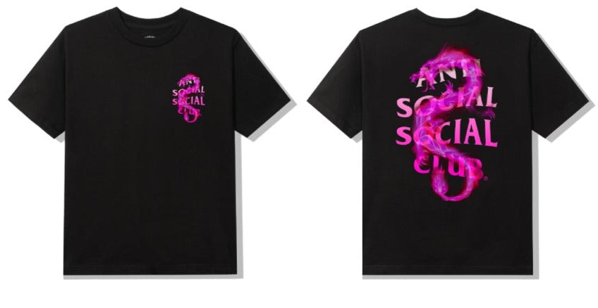 Anti Social Summer In Minsk Black Tee