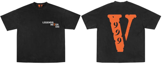 Juice Wrld x Vlone 999 T-shirt Black