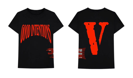 Vlone Nav x Good Intentions Tee Black