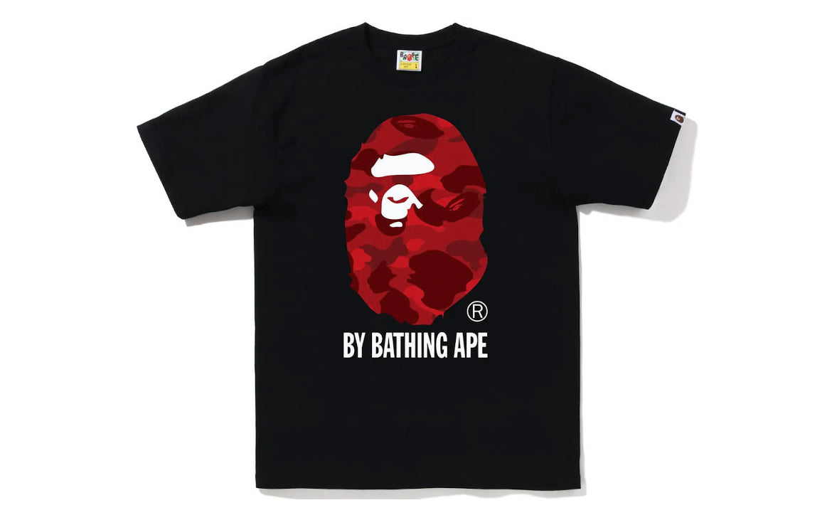 BAPE Color Camo By Bathing Ape Tee (FW22) Black Red