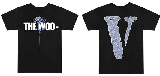 Vlone Pop Smoke x The Woo T-shirt Black