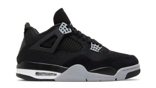 Jordan 4 Retro Black Canvas