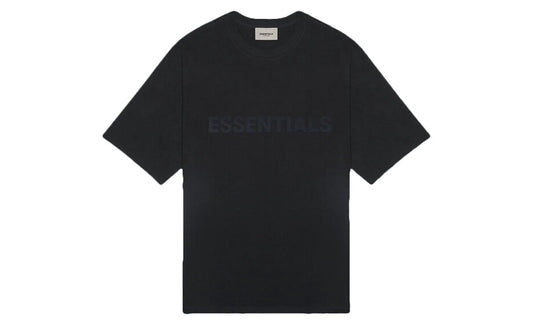 Fear of God Essentials Boxy T-Shirt Applique Logo Dark Slate/Stretch Limo/Black