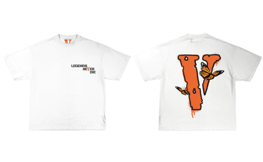 Vlone Juice Wrld Butterfly T-shirt