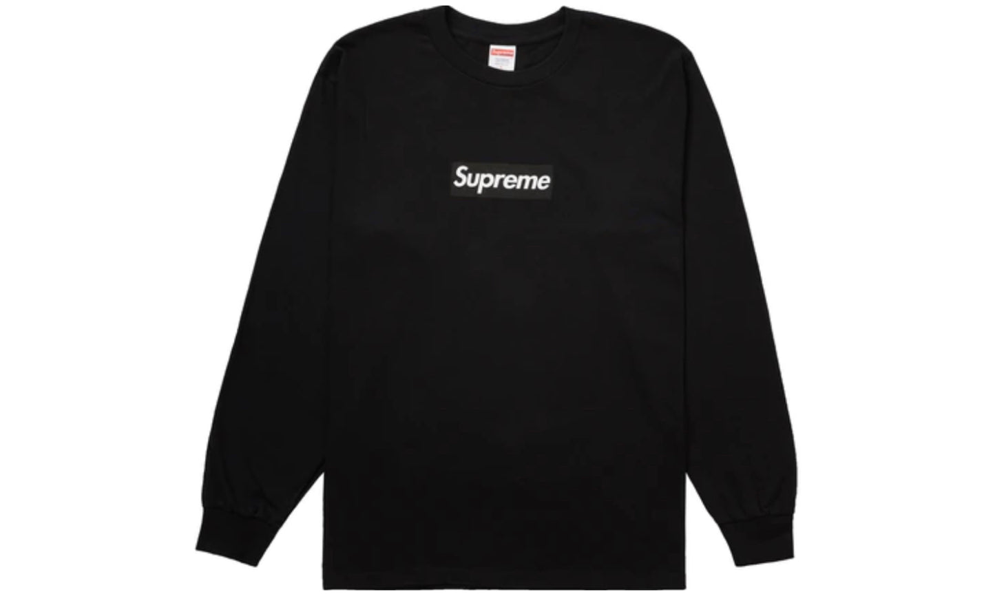 Supreme Box Logo L/S Tee Black